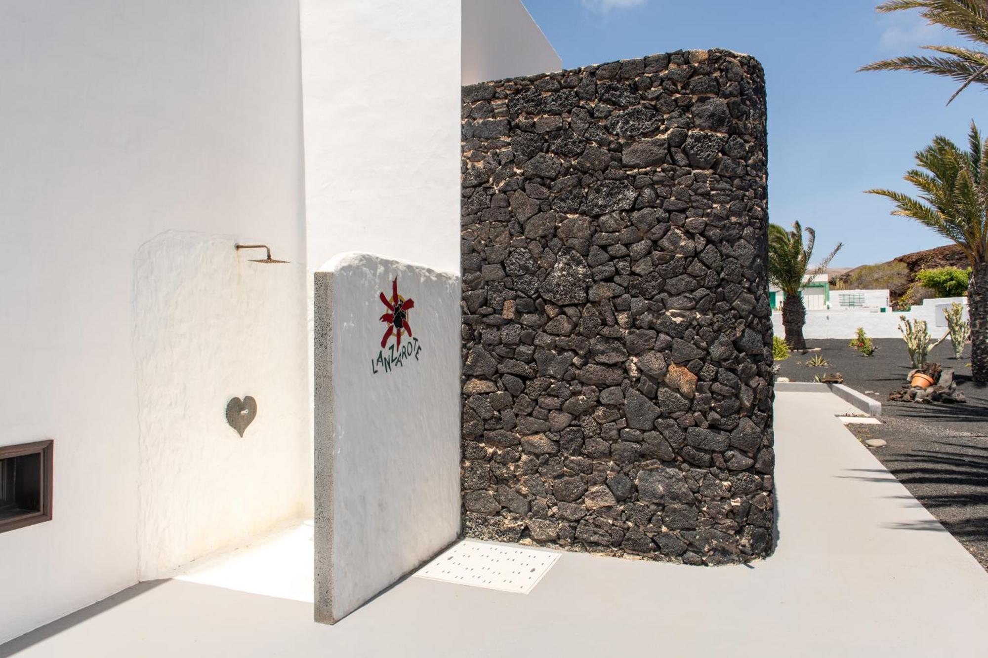 Villa Blanca Nudist Place Charco del Palo Exterior foto