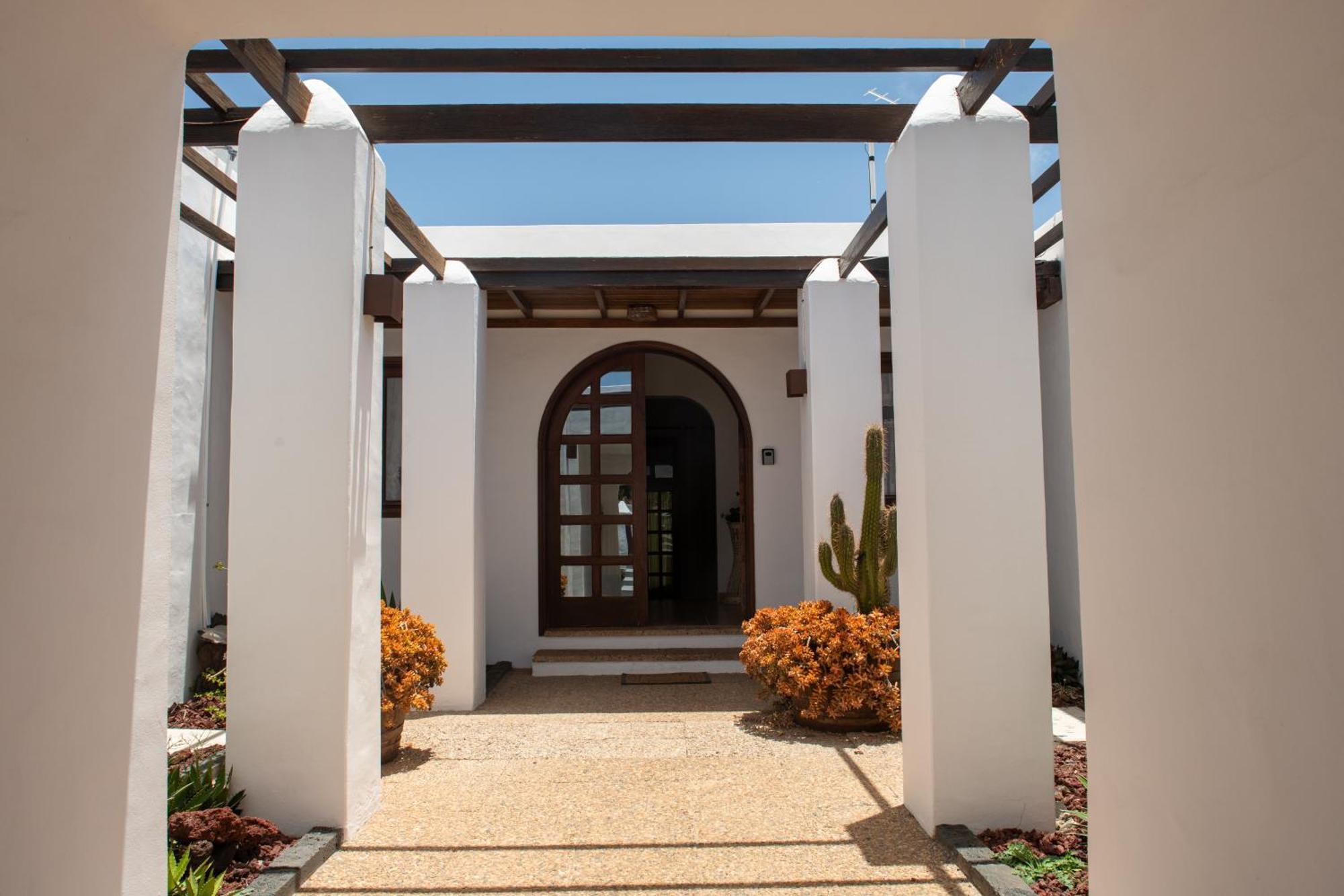 Villa Blanca Nudist Place Charco del Palo Exterior foto